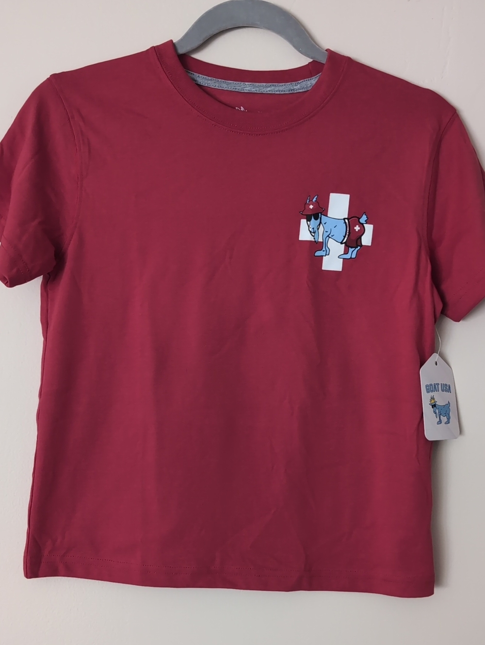 Goat USA Lifeguard T-shirt Youth Small NWT